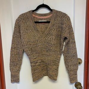 Pilcro Marika V-Neck Sweater XS